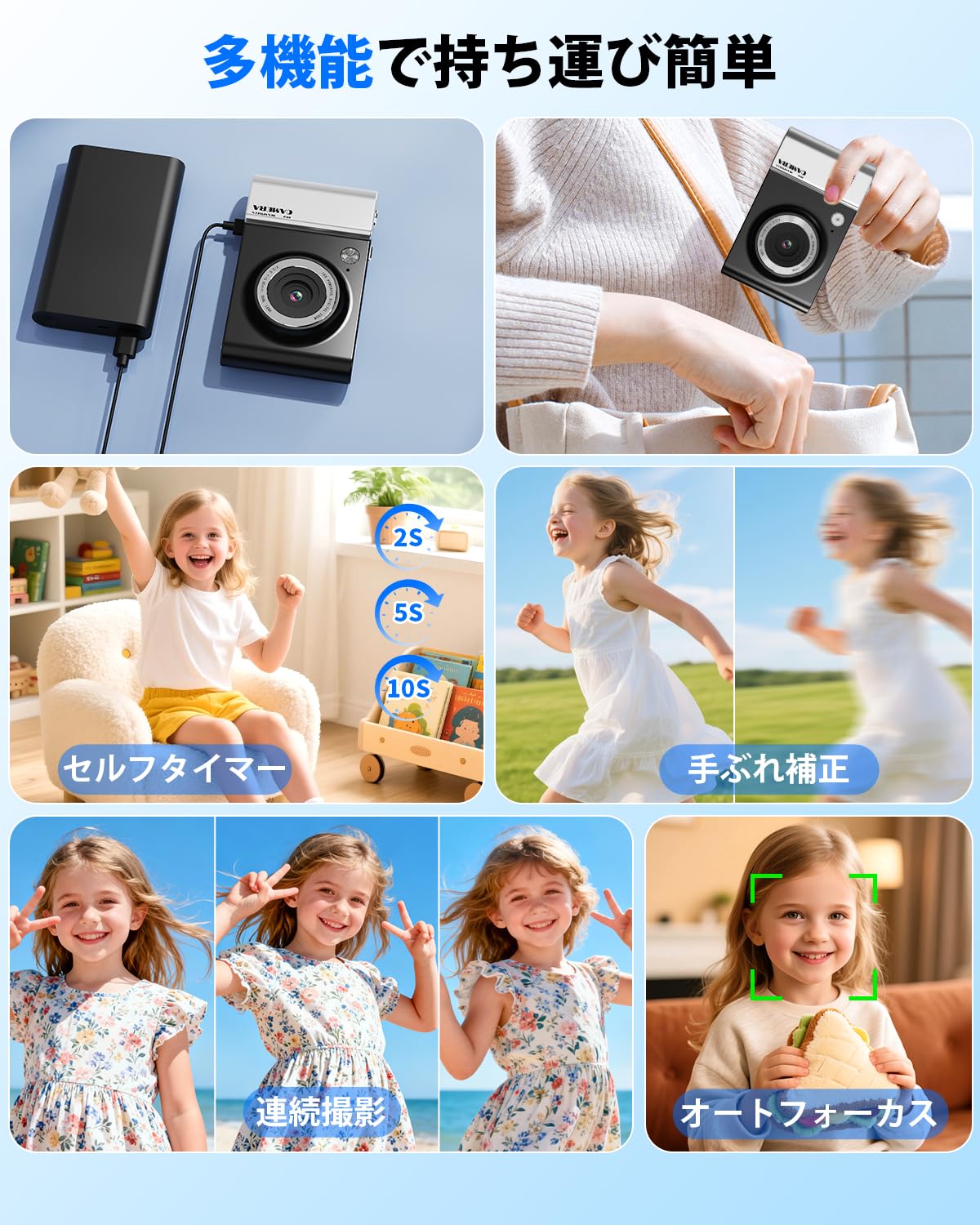 Amazon.co.jp: Digital Camera, 4K, 64 Megapixels, Digital Camera